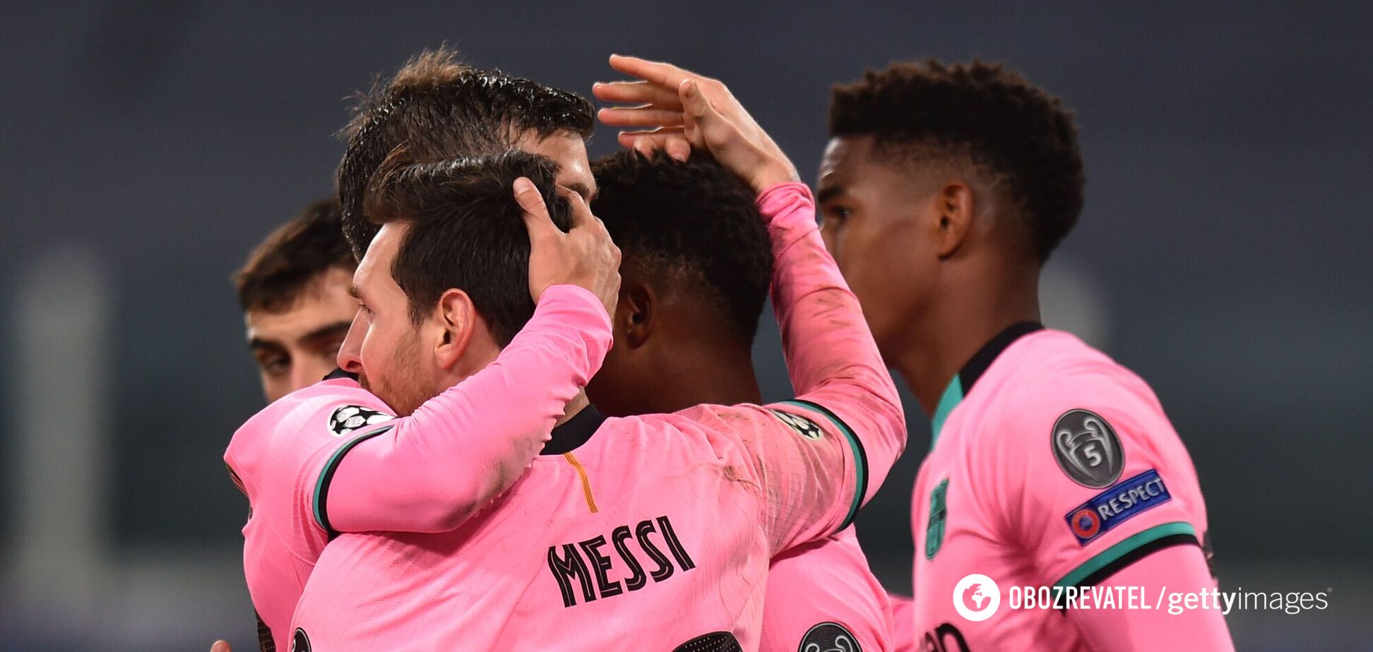 Гравці 'Барселони' святкують гол