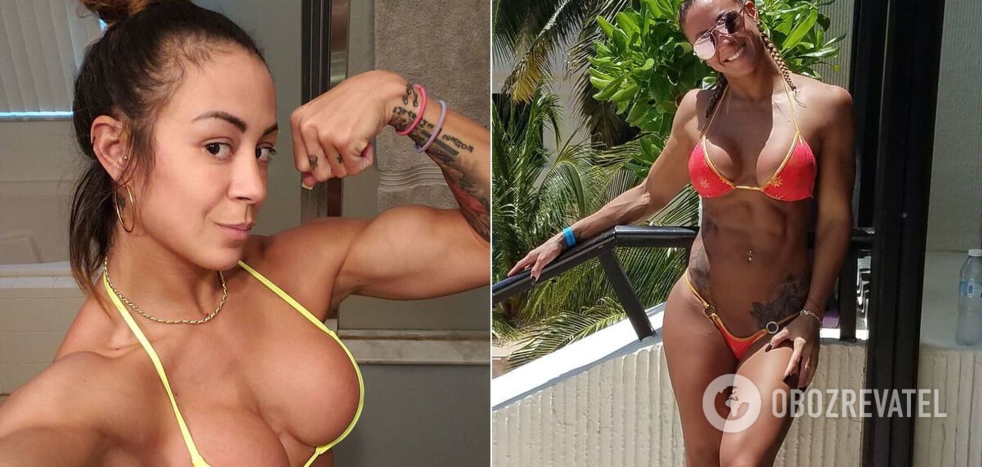 Фитнес-модель с идеальной грудью снялась топлес