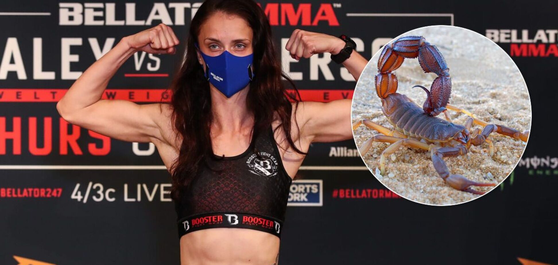 Девушка-боец MMA победила редчайшим 'хрустом скорпиона'. Видео