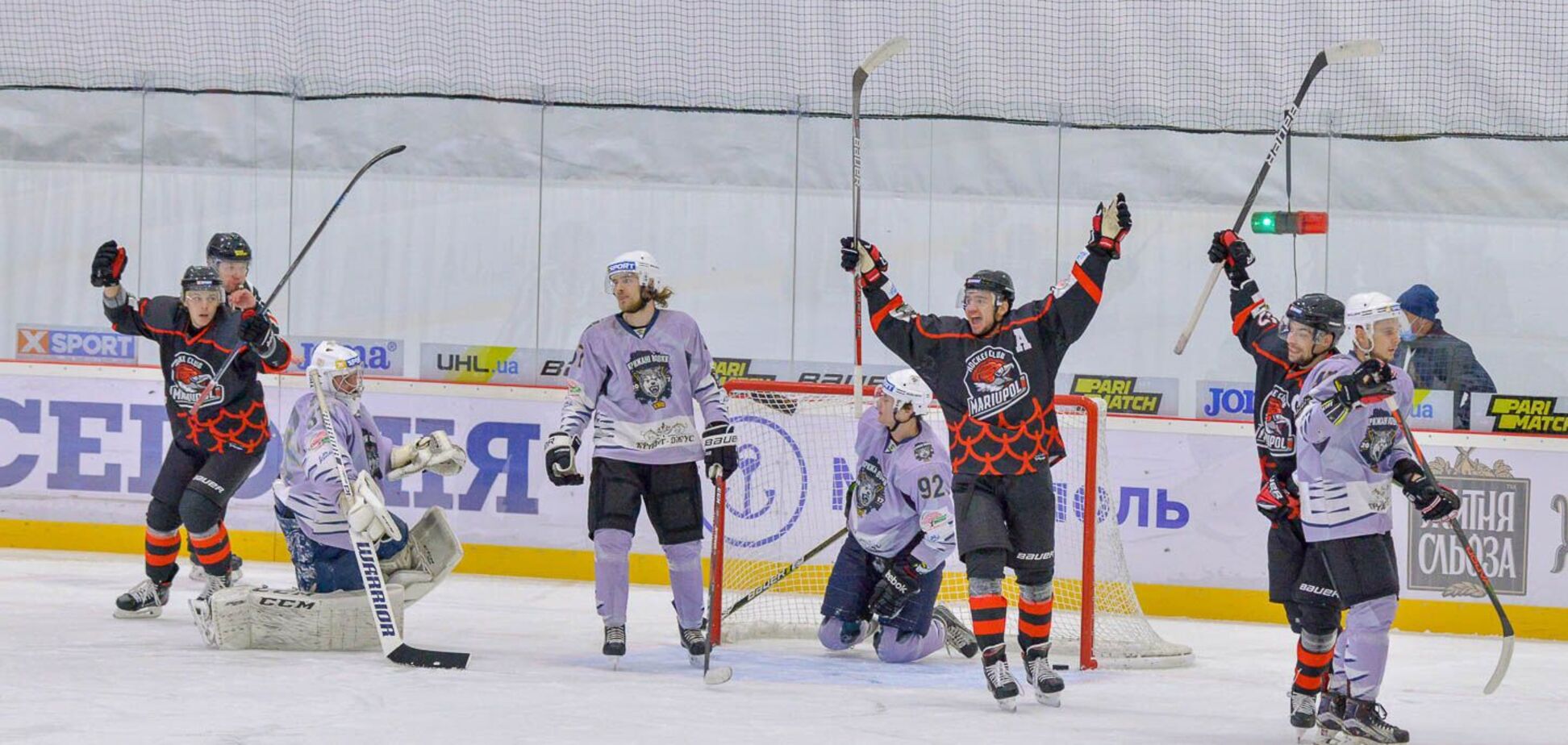 ХК 'Маріуполь' оформив першу перемогу в історії в УХЛ Паріматч