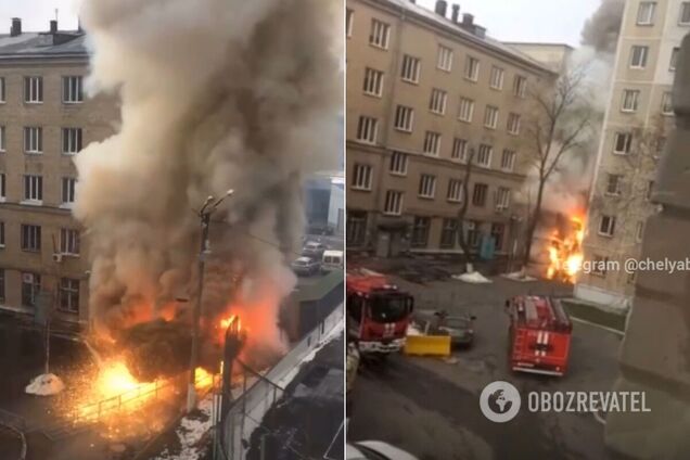 В России взорвалась кислородная будка в больнице