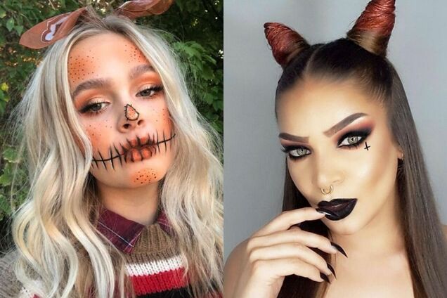 Макияж на Хеллоуин: яркие идеи на вечеринку. Фото