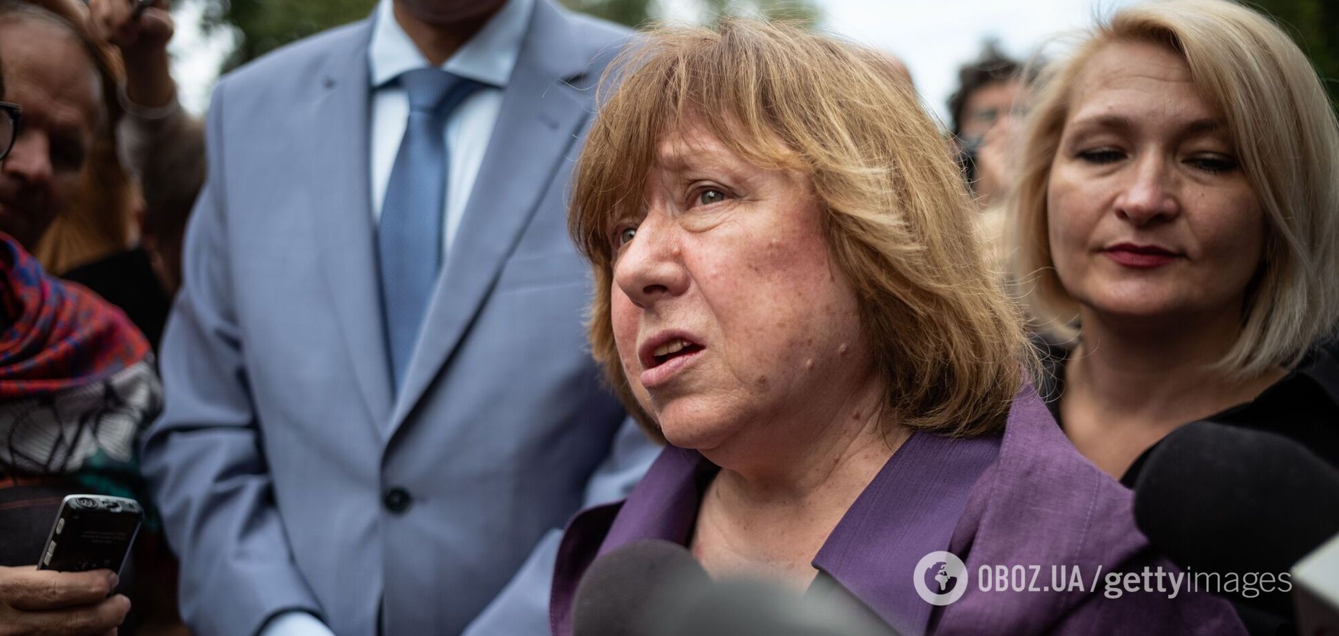 Алексиевич рассказала о негласном договоре между Европой и Россией