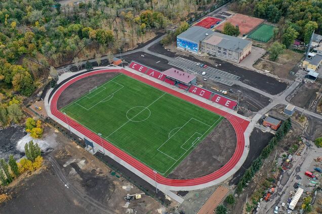 Реконструкция стадиона 'Шахтер'