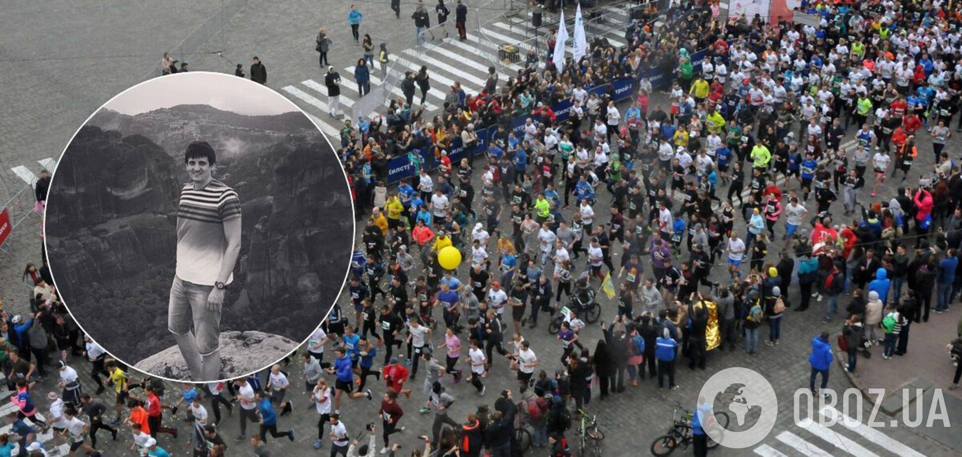 Бегун потерял сознание на дистанции