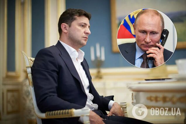 Зеленский и Путин