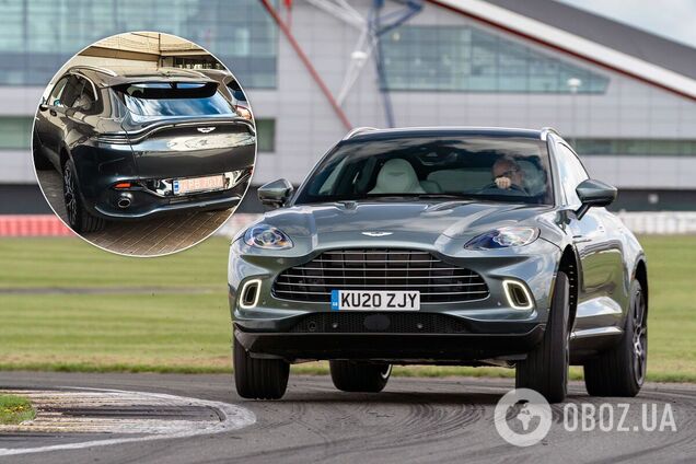 В Украине засняли первый кроссовер Aston Martin за 7 млн грн