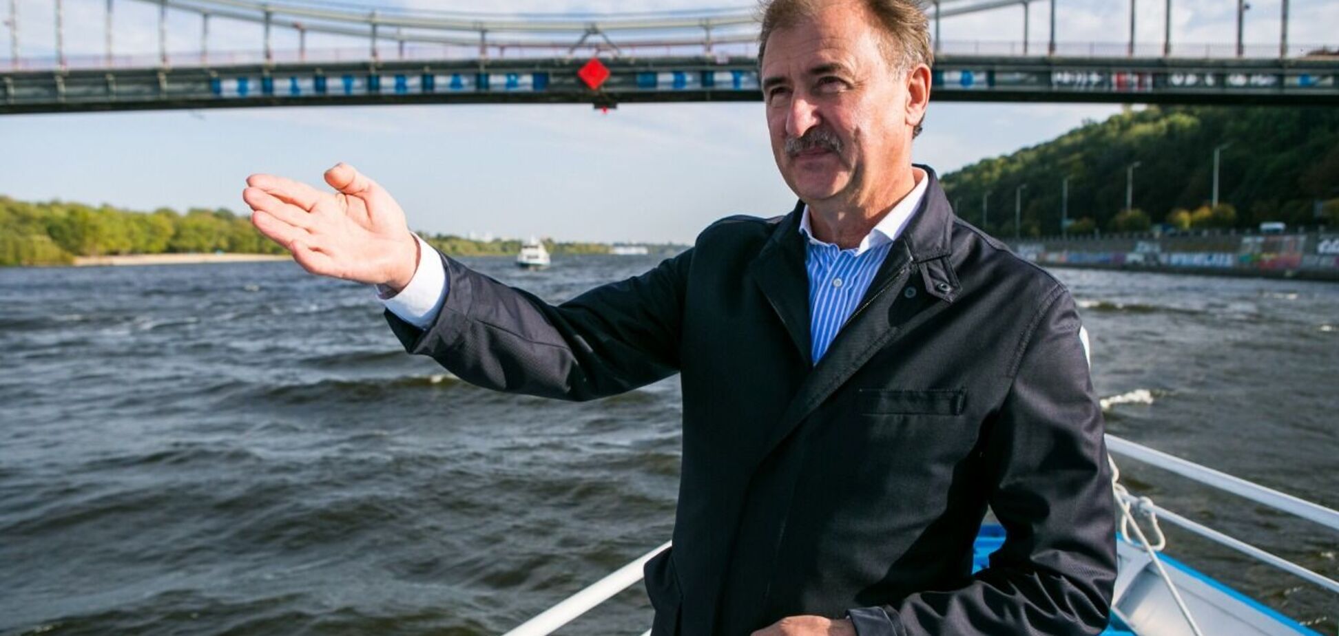 Попов назвав своїм пріоритетом реконструкцію аварійних мостів в Києві