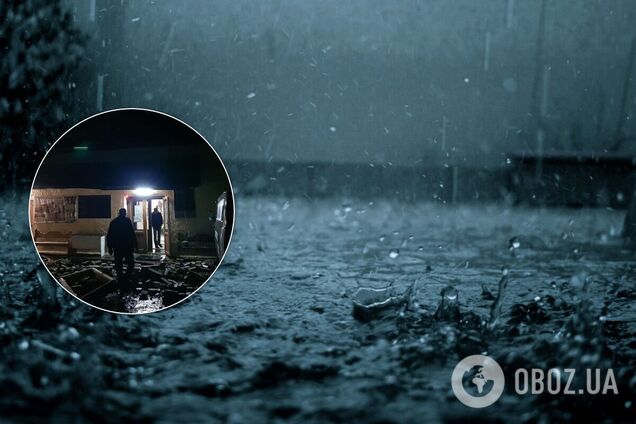 В Івано-Франківську пройшла злива з сильним вітром