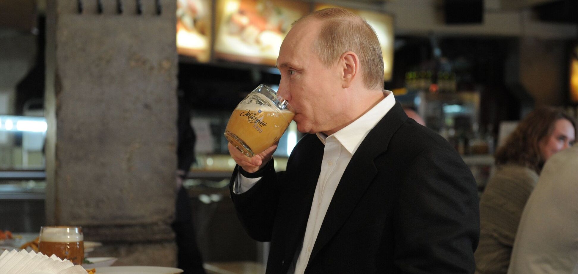 Путин признался, что ограничивает себя в пиве