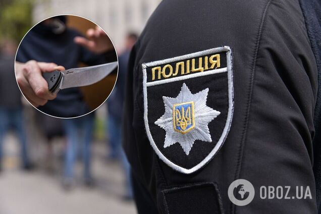 Под Днепром 18-летний парень ударил полицейского ножом