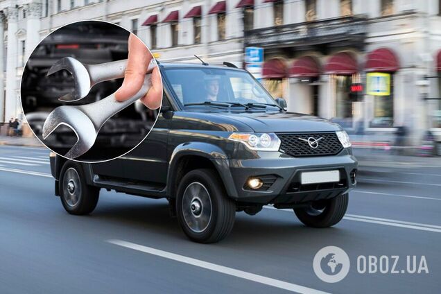 Новый УАЗ проехал 200 метров и сломался прямо возле автосалона