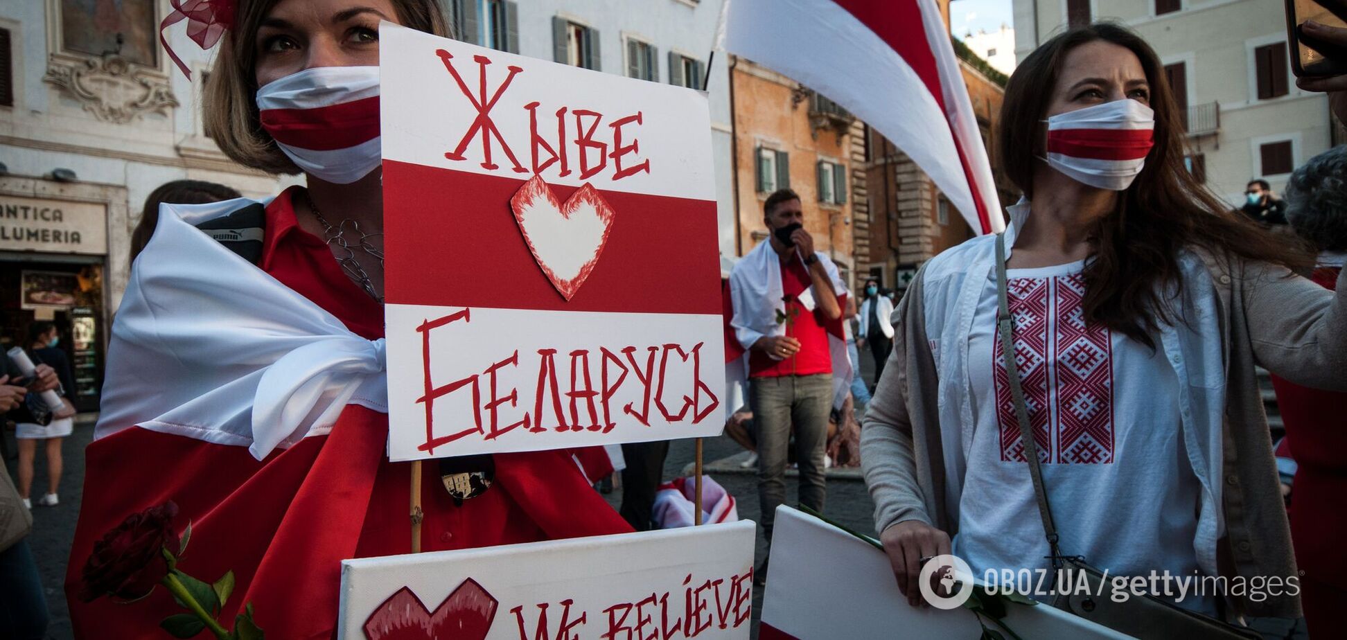 Протесты в Беларуси