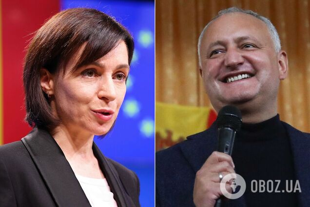 До другого туру виходять Санду й Додон