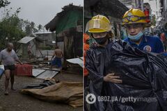 В результате тайфуна на Филиппинах погибли 10 человек 