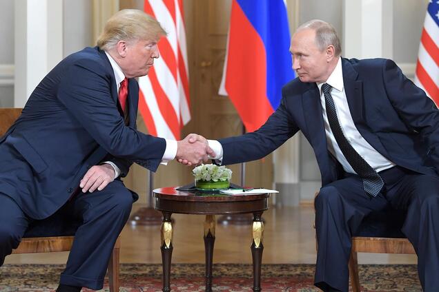 Встреча президента США Дональда Трампа и президента России Владимира Путина в Хельсинки