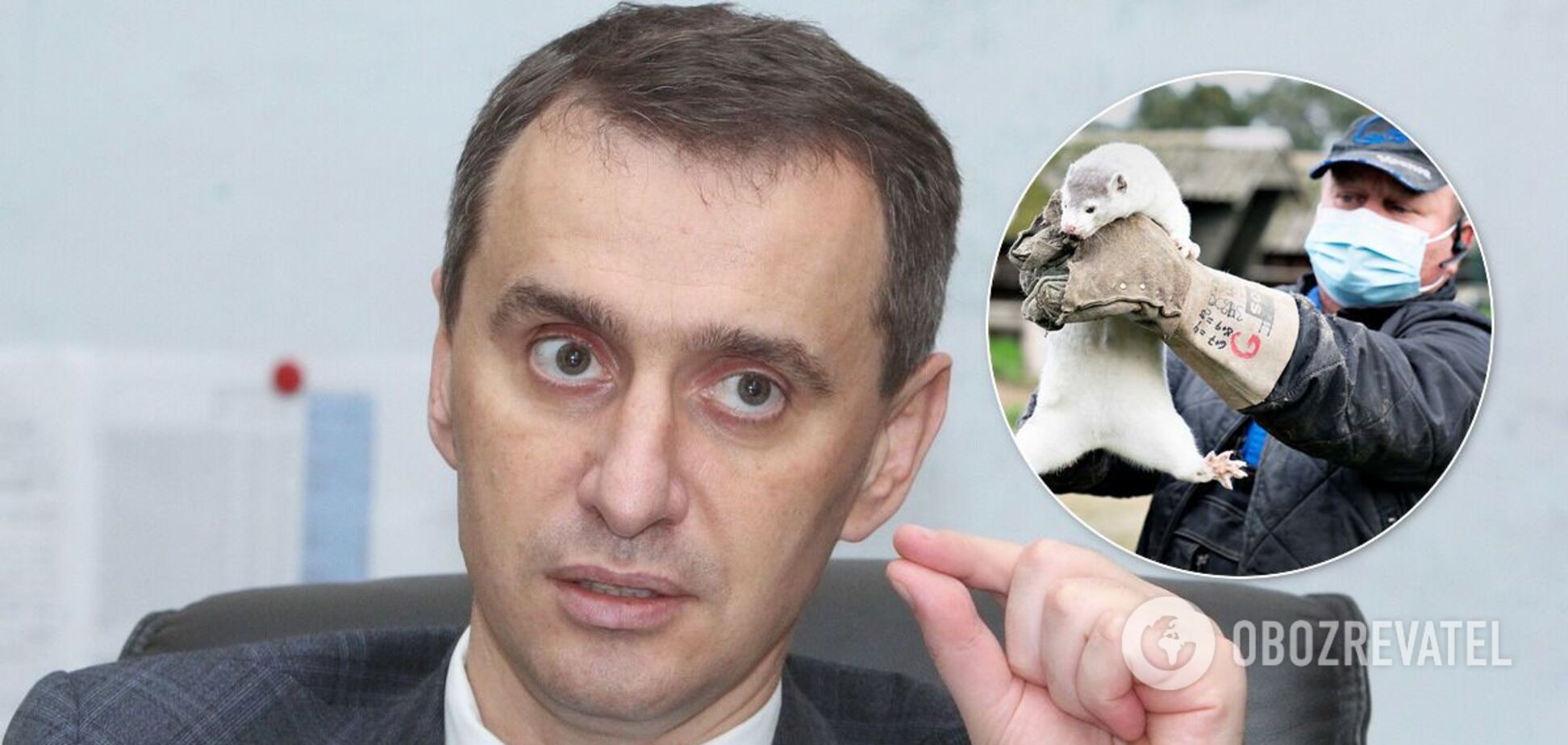 Ляшко розповів про коронавірус у норок