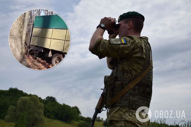 Вантажівка з контрабандою з РФ застрягла на кордоні