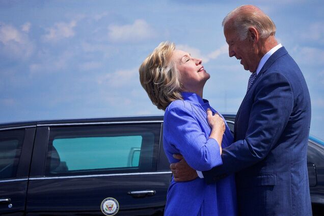 Хиллари Клинтон и Джо Байден