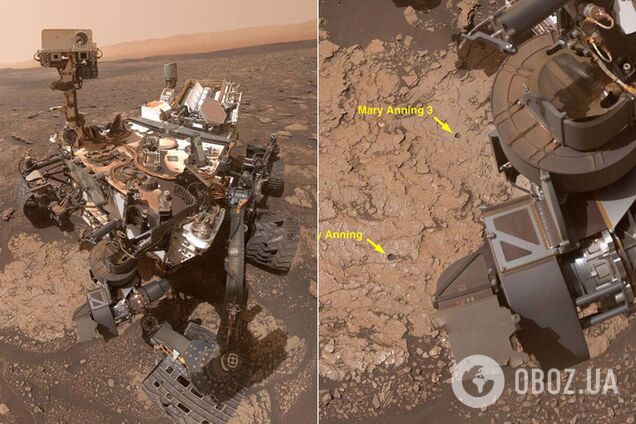 Новое селфи Curiosity