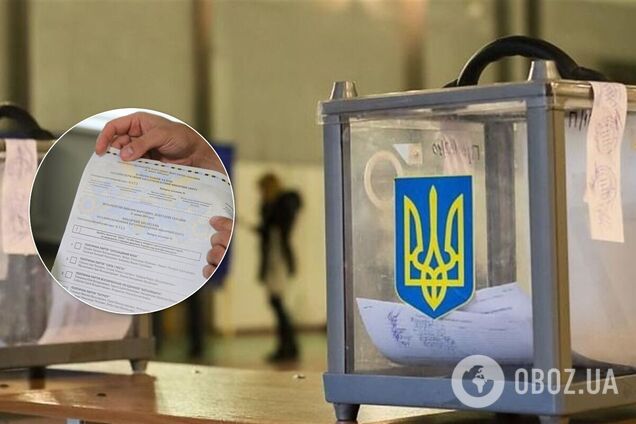 На виборах в Українці хлопець порвав бюлетень і нарвався на поліцію. Відео інциденту