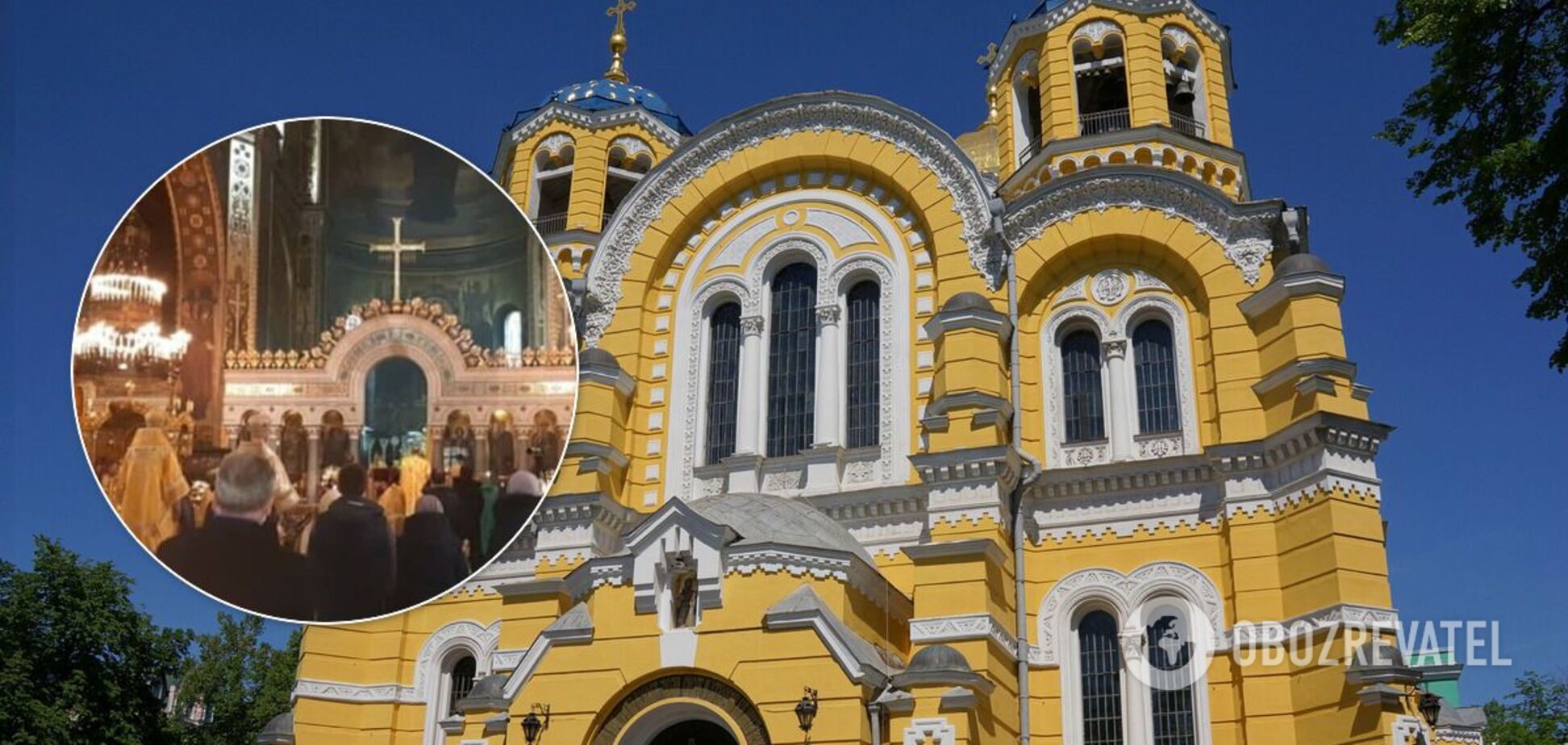 В Киеве церковь нарушила правила карантина выходного дня