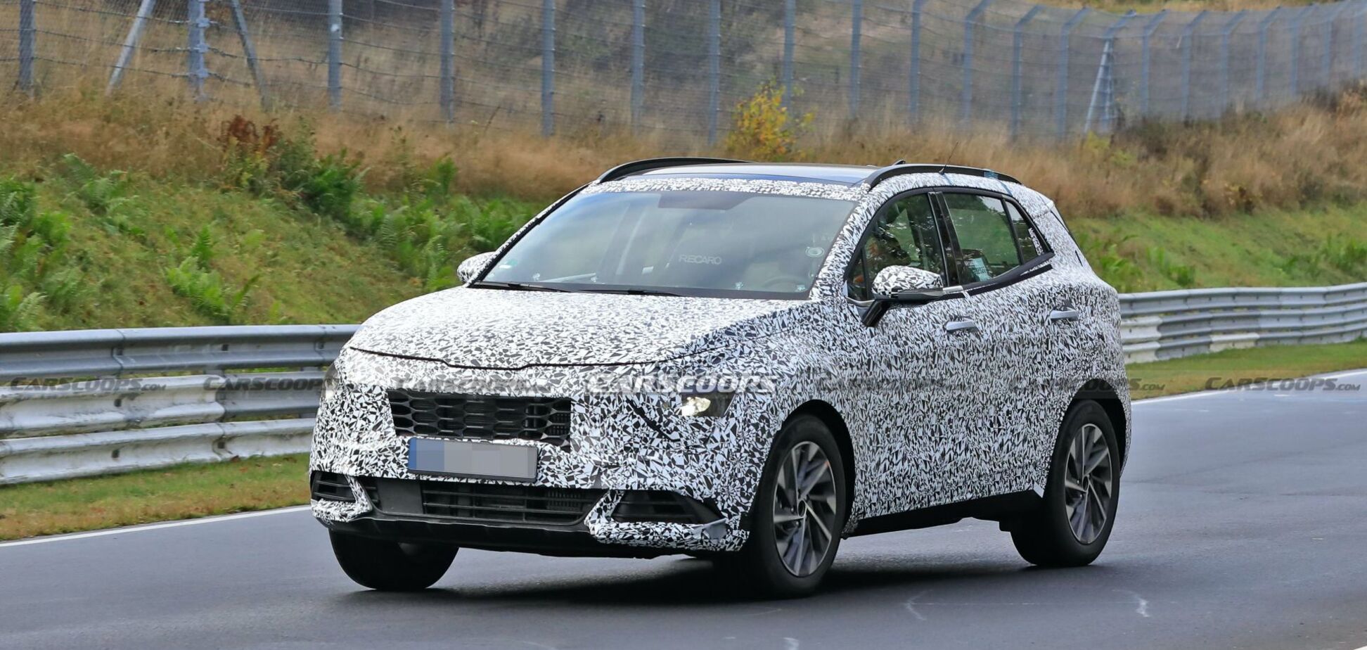 Kia проводит европейские тесты кроссовера Sportage