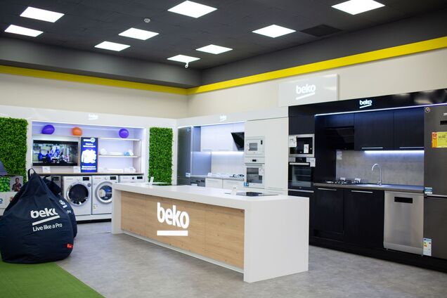 В Україні відкрили першу бренд-зону beko в форматі shop in shop