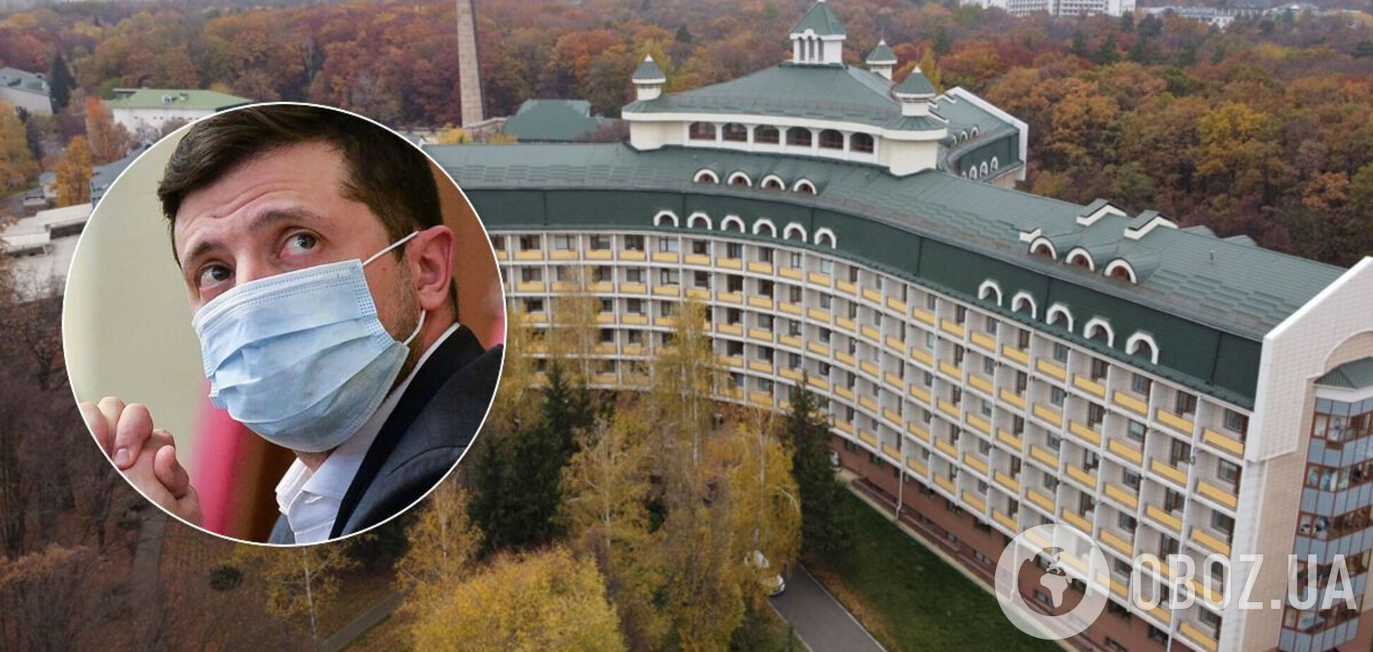 'Феофания', где лечится Зеленский, в ведении Госуправделами
