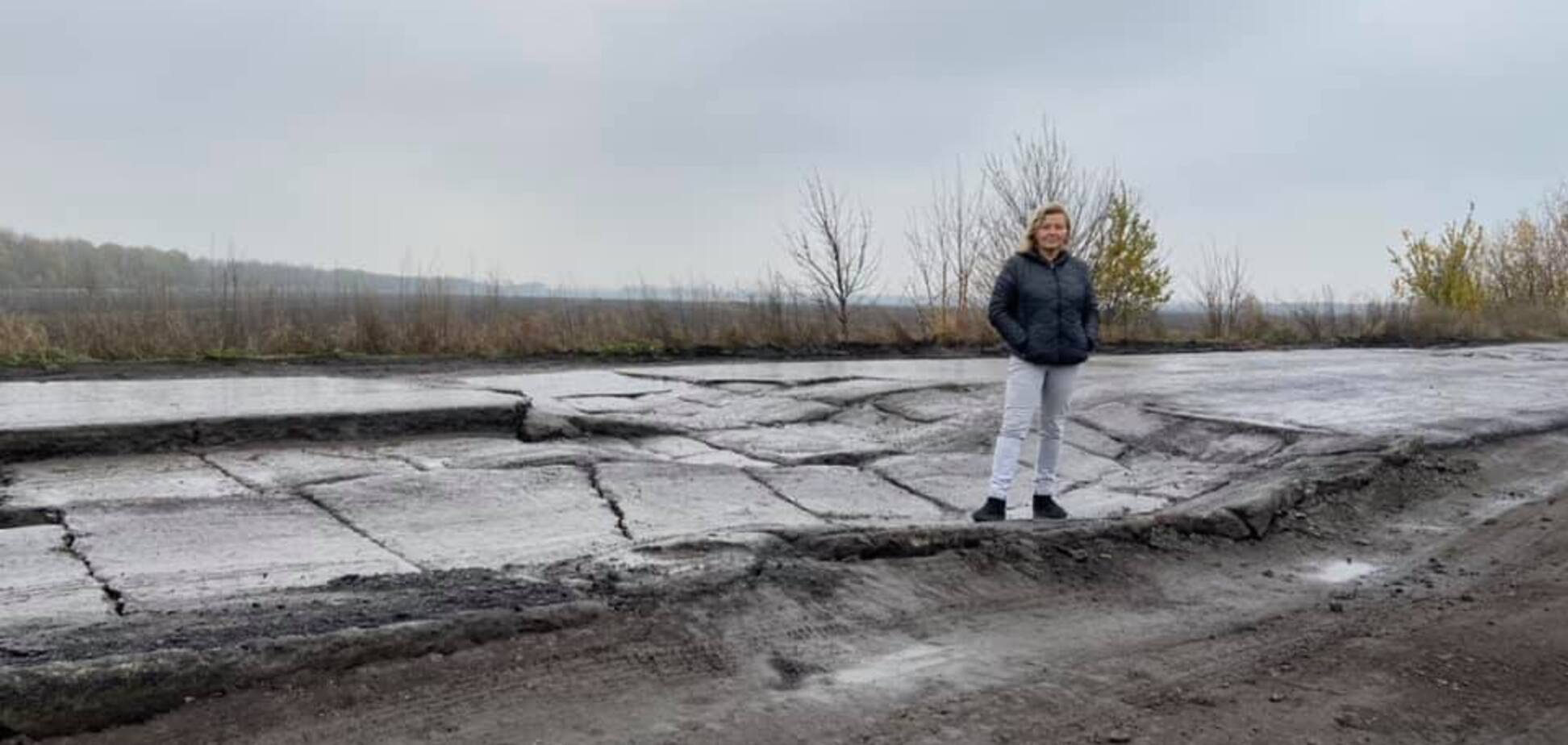 В Украине показали на фото ужасное состояние дороги на Кишинев