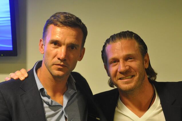 Андрій Шевченко та Андрій Воронін