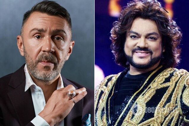 Сергей Шнуров и Филипп Киркоров