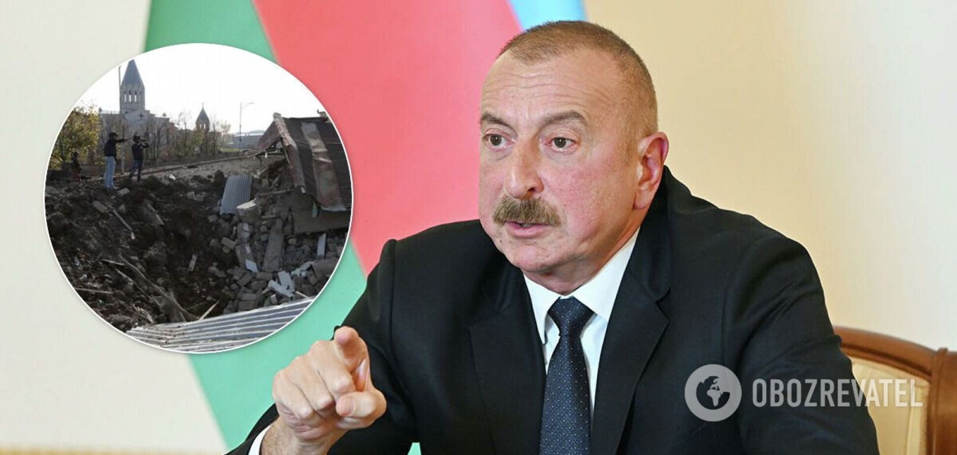 Алієв зажадав від Вірменії відшкодування збитків за 30 років війни в Карабасі