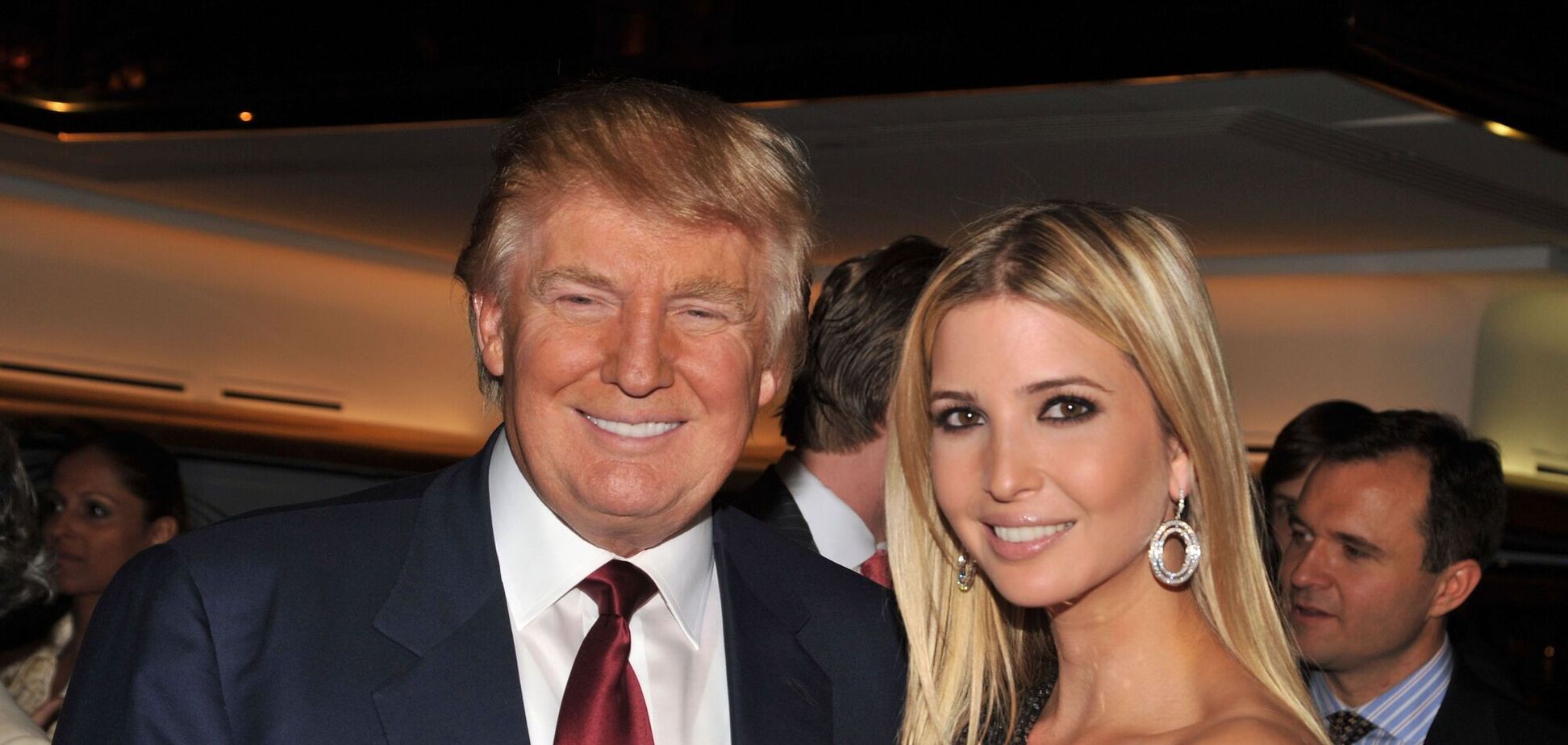 Дональд Трамп с дочкой Иванкой