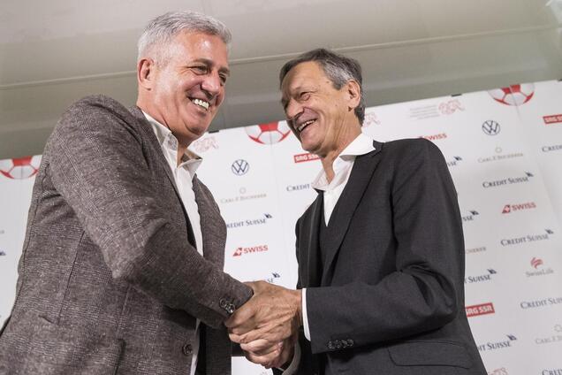 Володимир Петкович і Домінік Блан