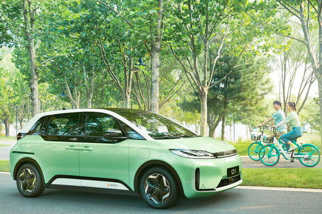 BYD представили електро-таксі для китайського Uber