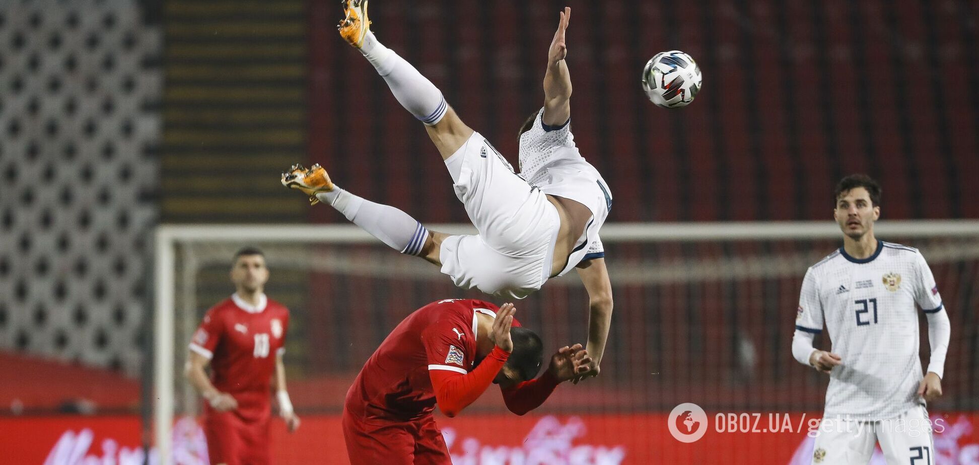 Розгром Росії: результати Ліги націй 18 листопада. Відео