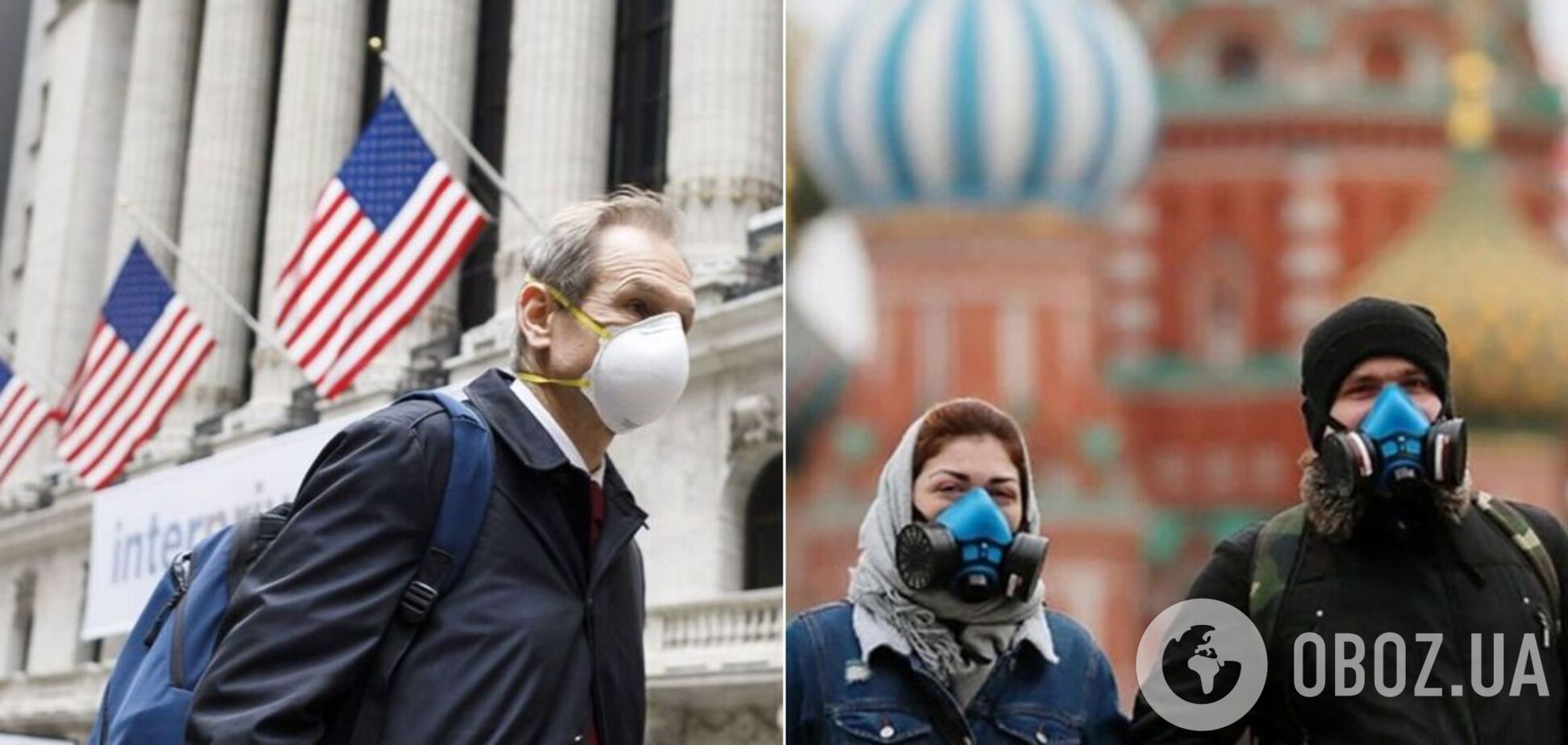 Пандемія в США і РФ