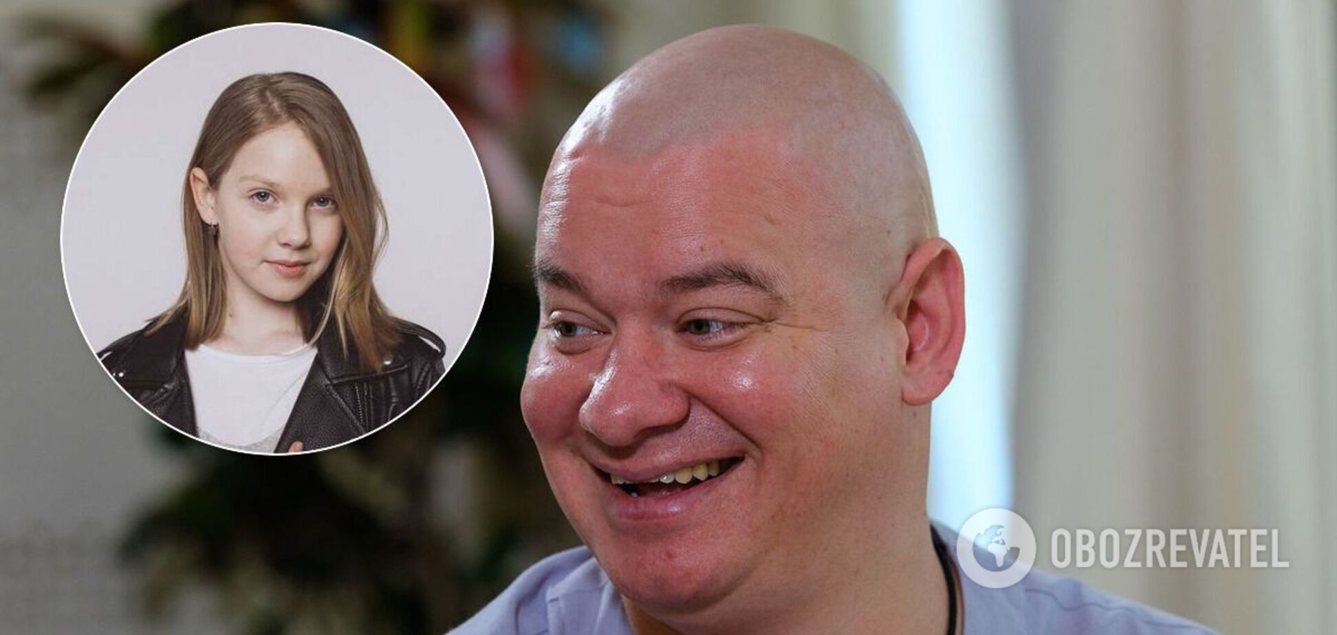 Євген Кошовий з донькою Варварою