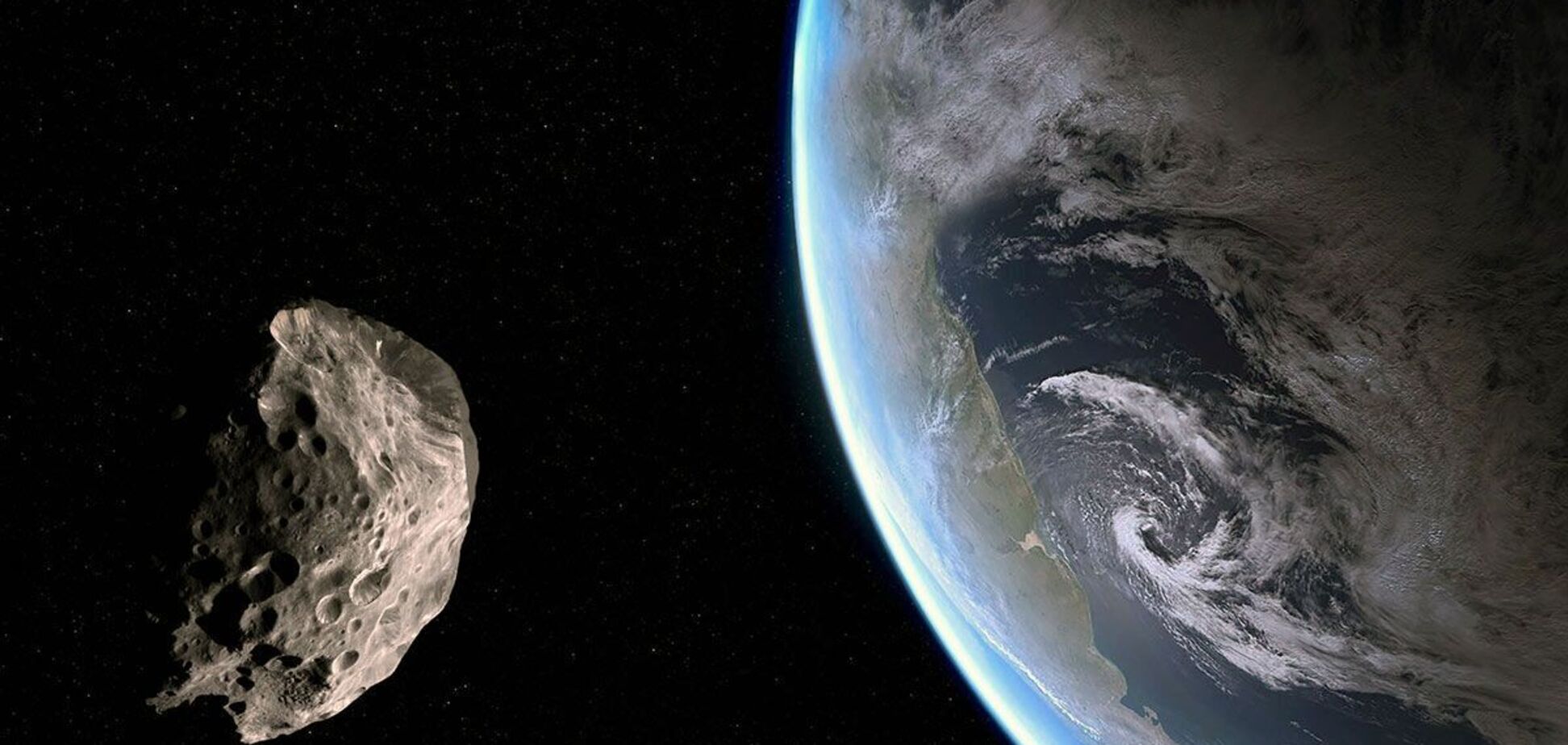 К Земле начал приближаться гигантский астероид