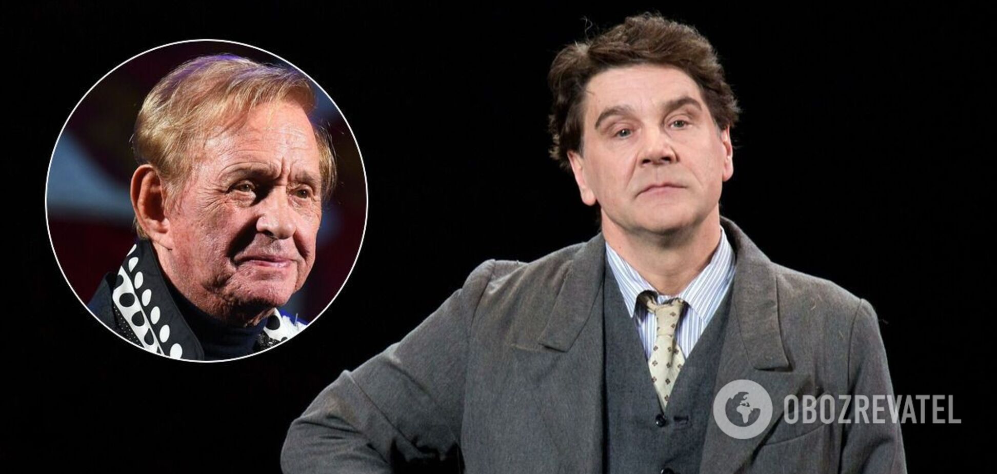 Роман Виктюк и Сергей Маковецкий