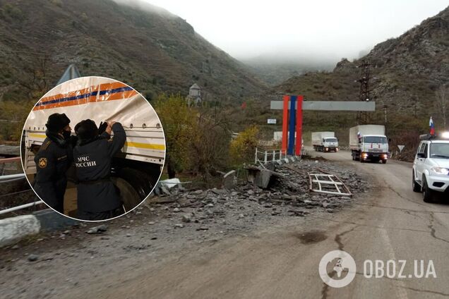 Вантажівки везуть будматеріали