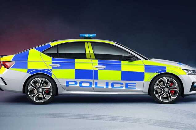 Новая Skoda Octavia RS поступила на службу в полицию