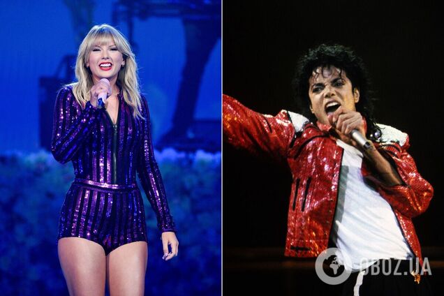 Тейлор Свифт побила многолетний рекорд Майкла Джексона, получив 32 награды American Music Awards