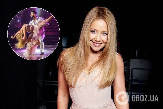 Тина Кароль впервые станцевала на шоу 'Танці з зірками'