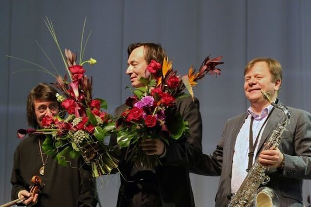 Юрий Башмет, Игорь Райхельсон, Игорь Бутман (слева направо)