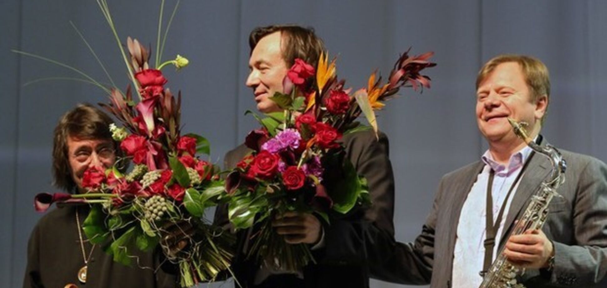 Юрій Башмет, Ігор Райхельсон, Ігор Бутман (зліва направо)