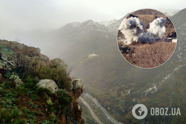 Вірменські військові підірвали військову частину в Карабасі