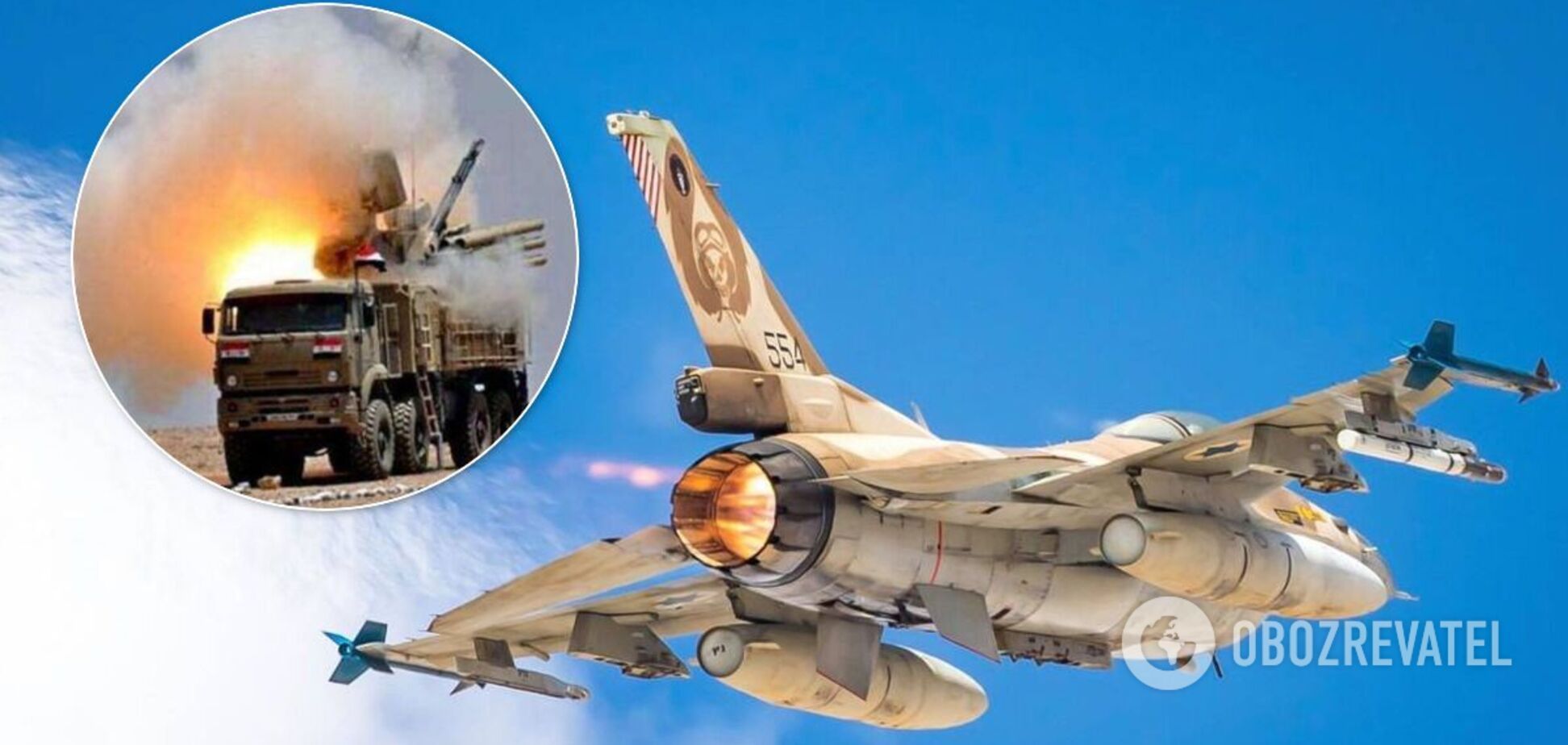 Ізраїль знищив полк Сирії, оснащений російським 'Панцирем-С' – ЗМІ