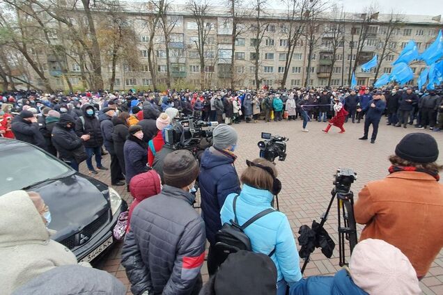 Мітинг під посольством США у Києві